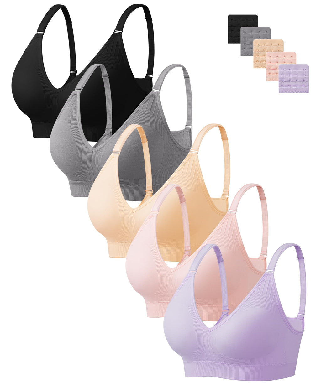 HBselect Bras for Women No Underwire Wireless Cami Tank Top Sports Bras
