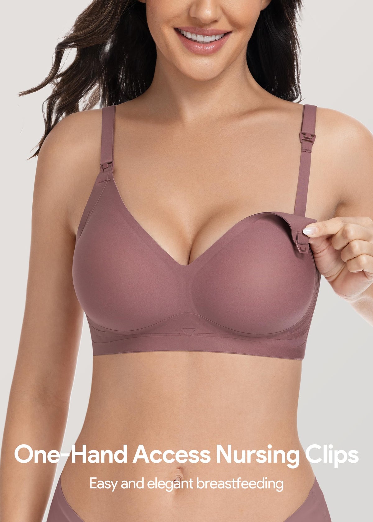 HBselect Nursing Bras for Breastfeeding 3 Pack Women Maternity Jelly Bras