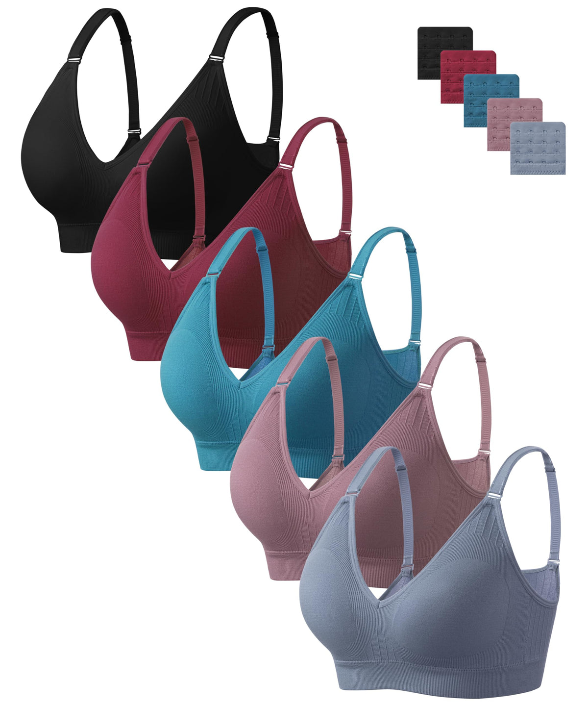 HBselect Bras for Women No Underwire Wireless Cami Tank Top Sports Bras