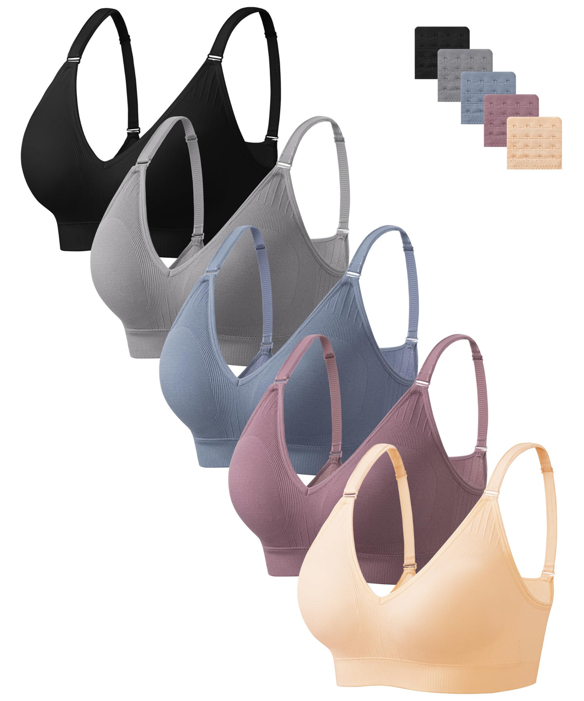 HBselect Bras for Women No Underwire Wireless Cami Tank Top Sports Bras