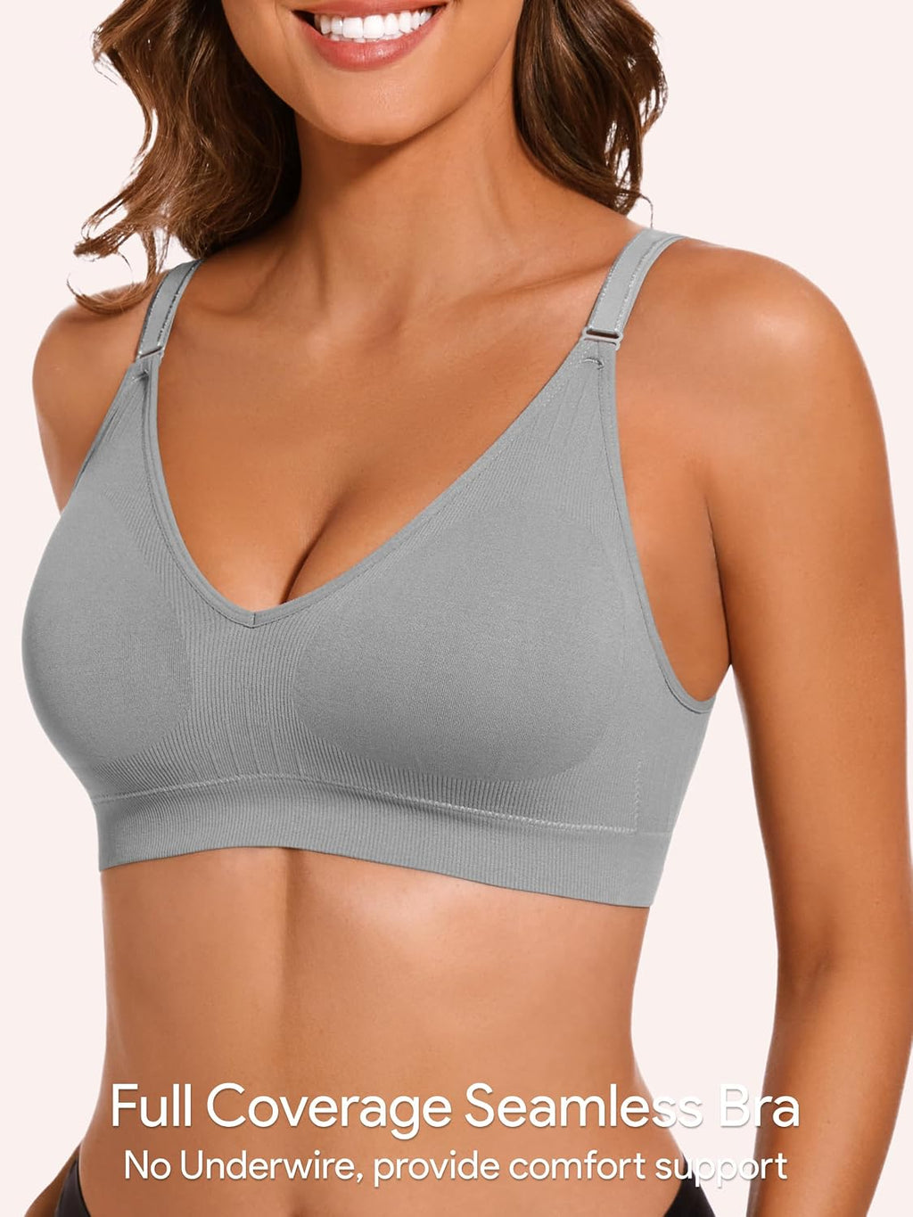 HBselect Bras for Women No Underwire Wireless Cami Tank Top Sports Bras