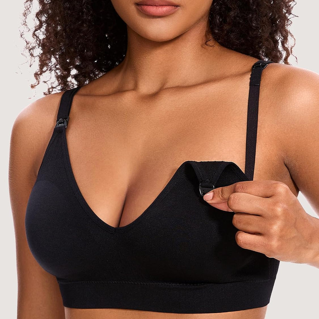 HBselect Nursing Bras for Breastfeeding 5Pack Women Maternity Bras