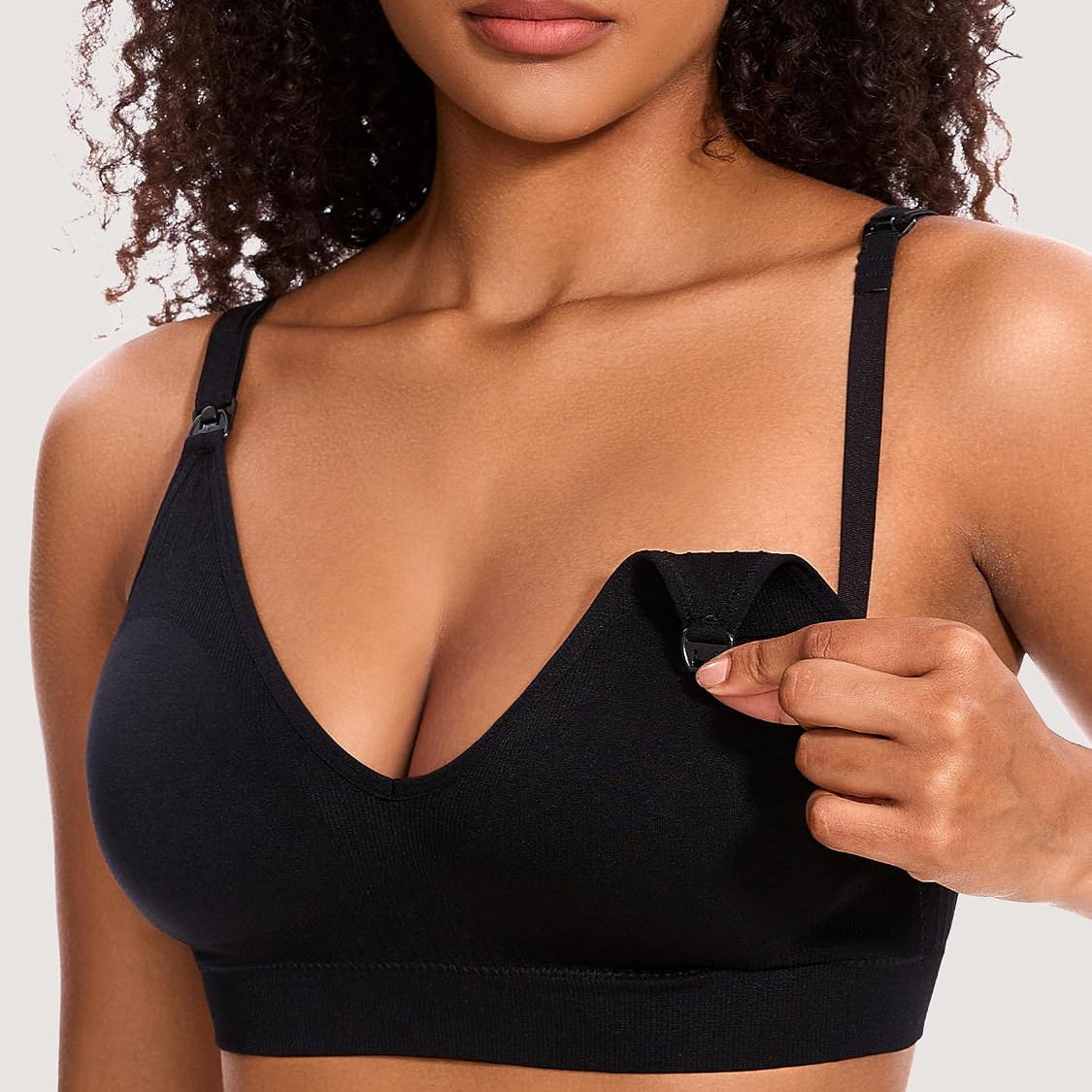 HBselect Nursing Bras for Breastfeeding 5Pack Women Maternity Bras