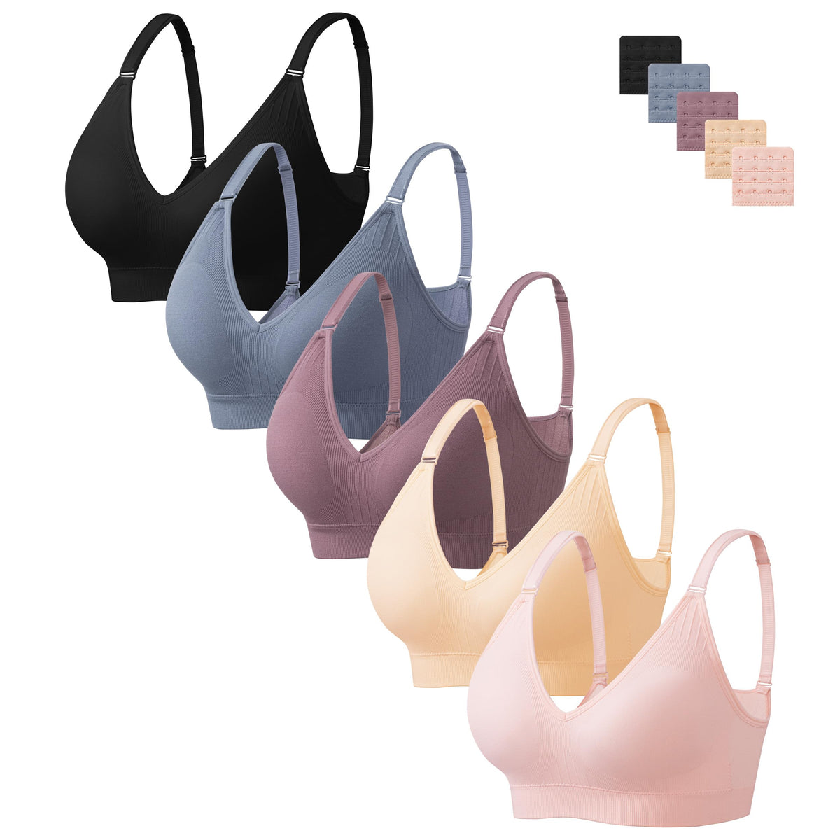 HBselect Bras for Women No Underwire Wireless Cami Tank Top Sports Bras